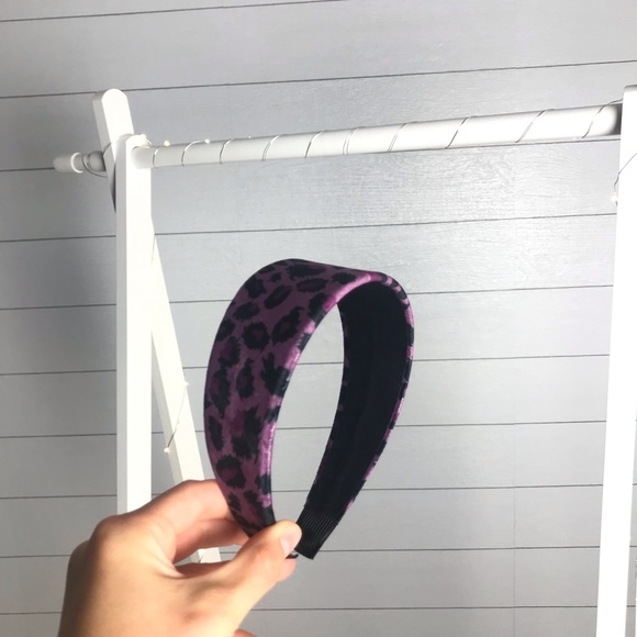 Accessories - Purple cheetah headband
